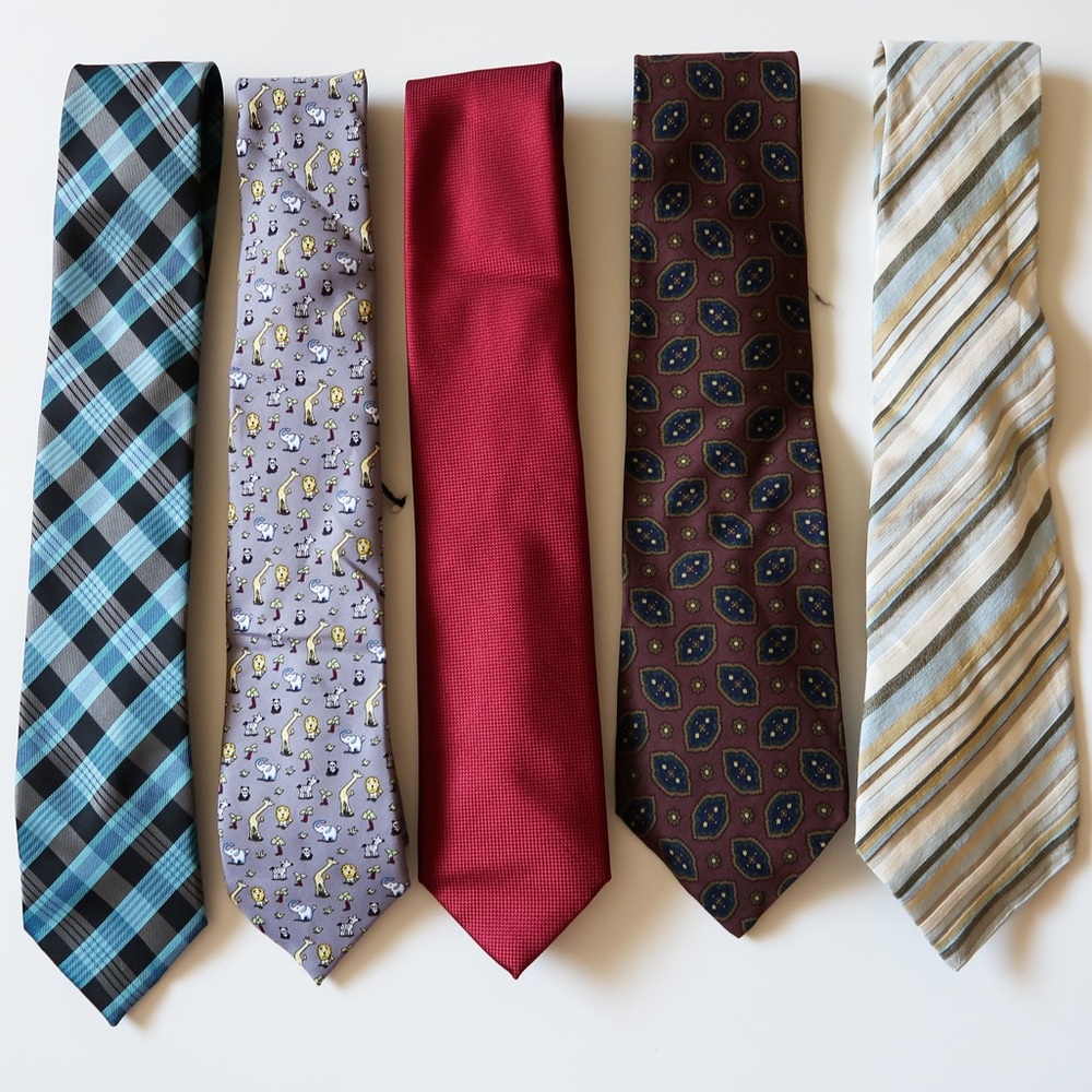 5 Men’s Ties Bundle